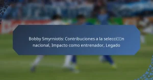 Bobby Smyrniotis: Contribuciones a la selección nacional, Impacto como entrenador, Legado