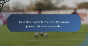 Liam Millar: Años formativos, Desarrollo juvenil, Intereses personales